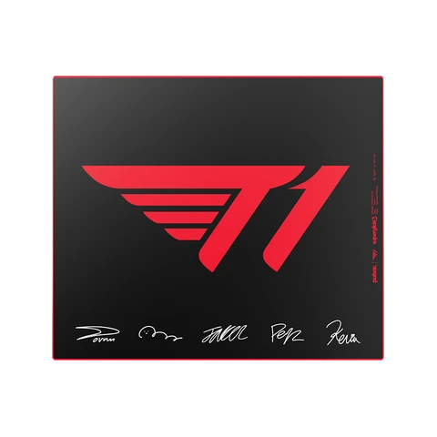 Superglide3 Glass Mouse Pad T1 Edition Signature RED (Pre-Order)
