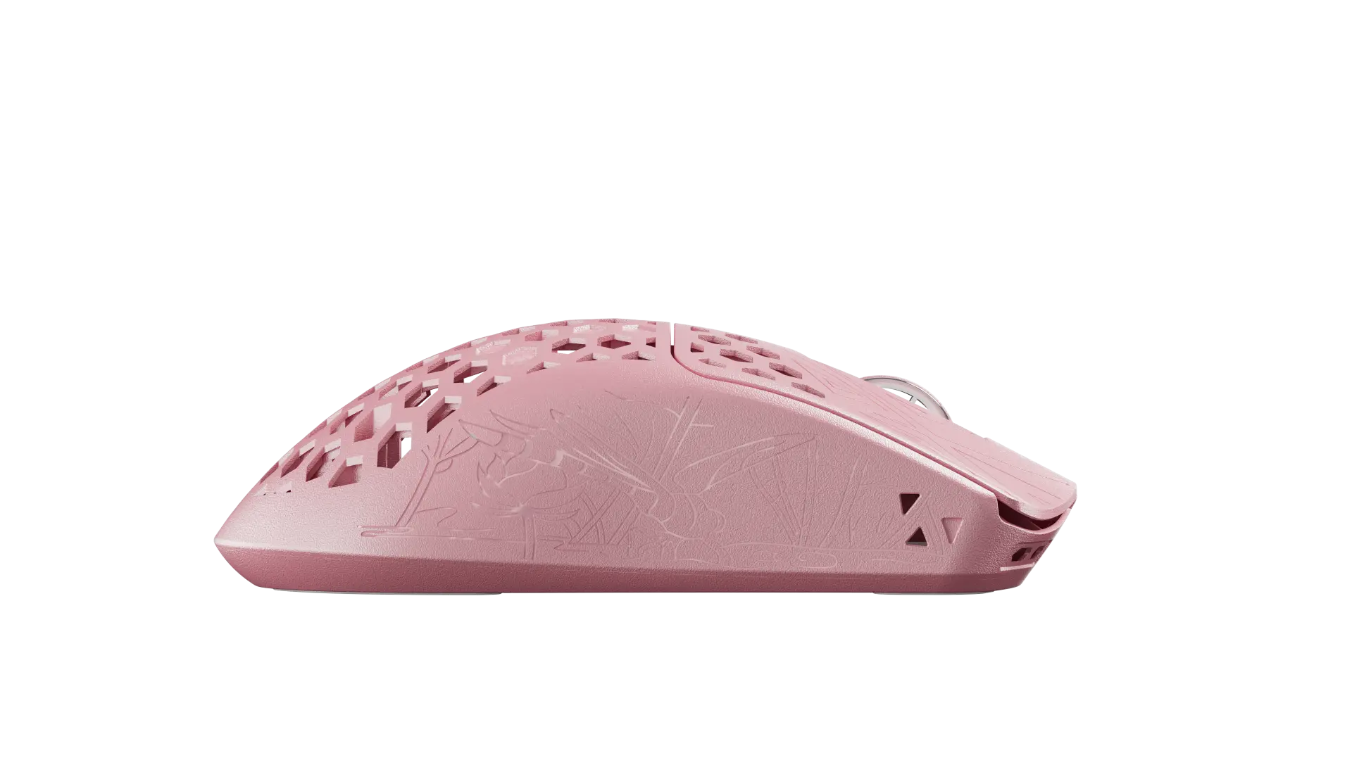 TENKO®-AKITSU Pink Carbon Fiber 8K Wireless Gaming Mouse（Pre-Order）