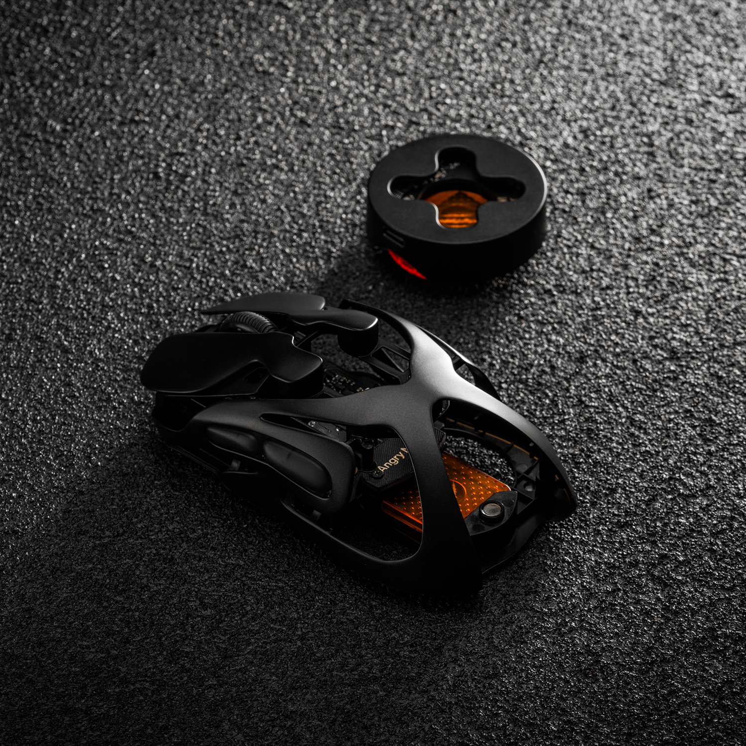 ANGRY MIAO Infinity Wireless Mouse Black