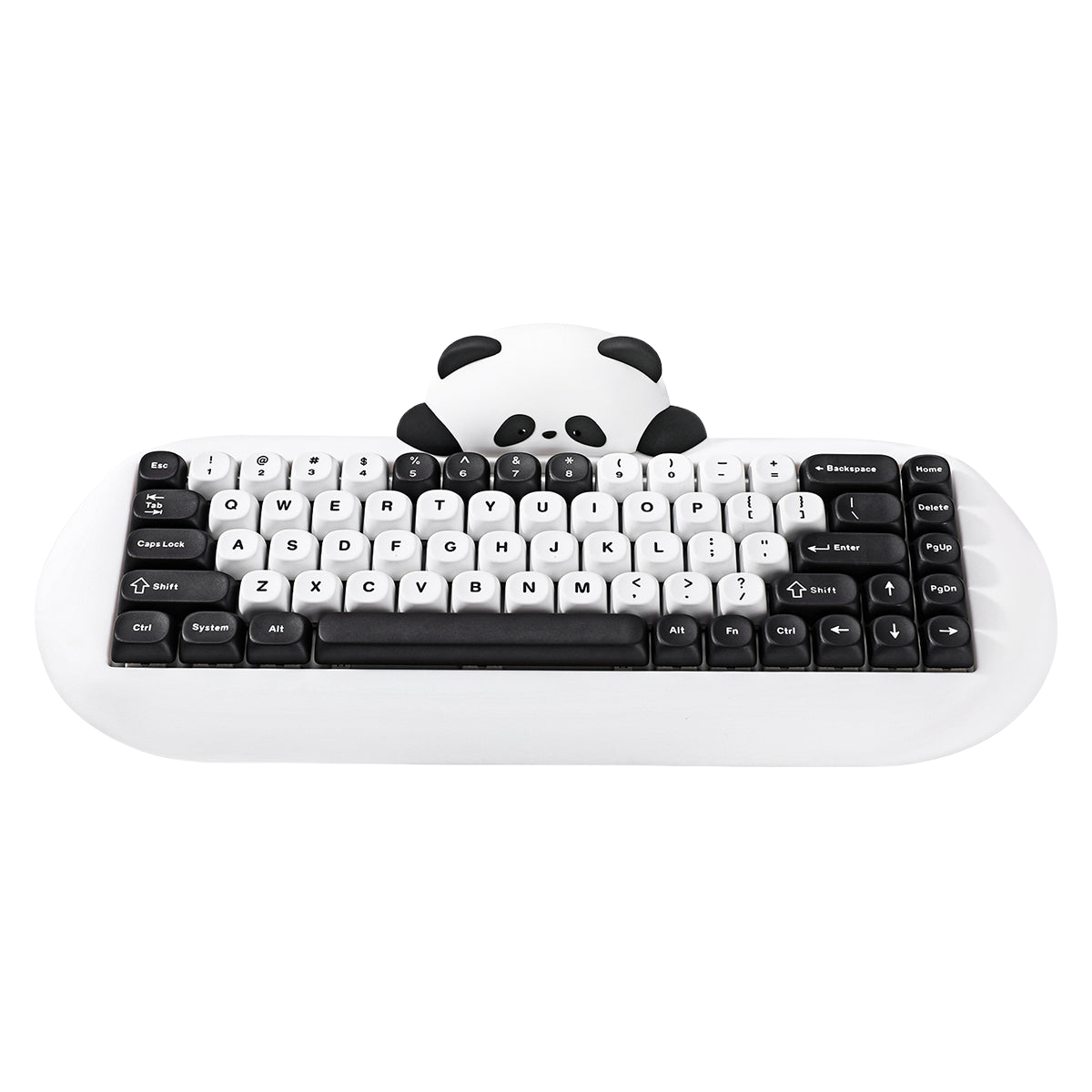 YUNZII C68 Panda Hot-Swap Wireless Mechanical Keyboard Panda Switch