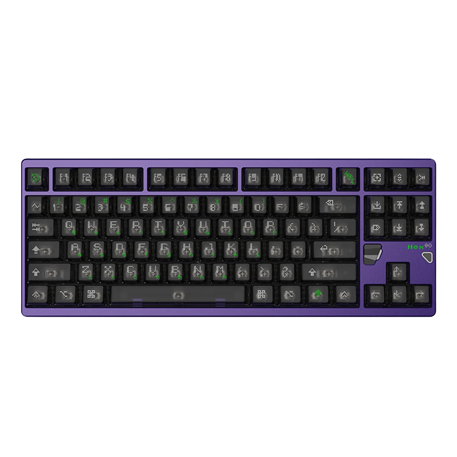 Qwertykeys QK&ATK HEX80 8K HE Wired Magnetic Custom Keyboard