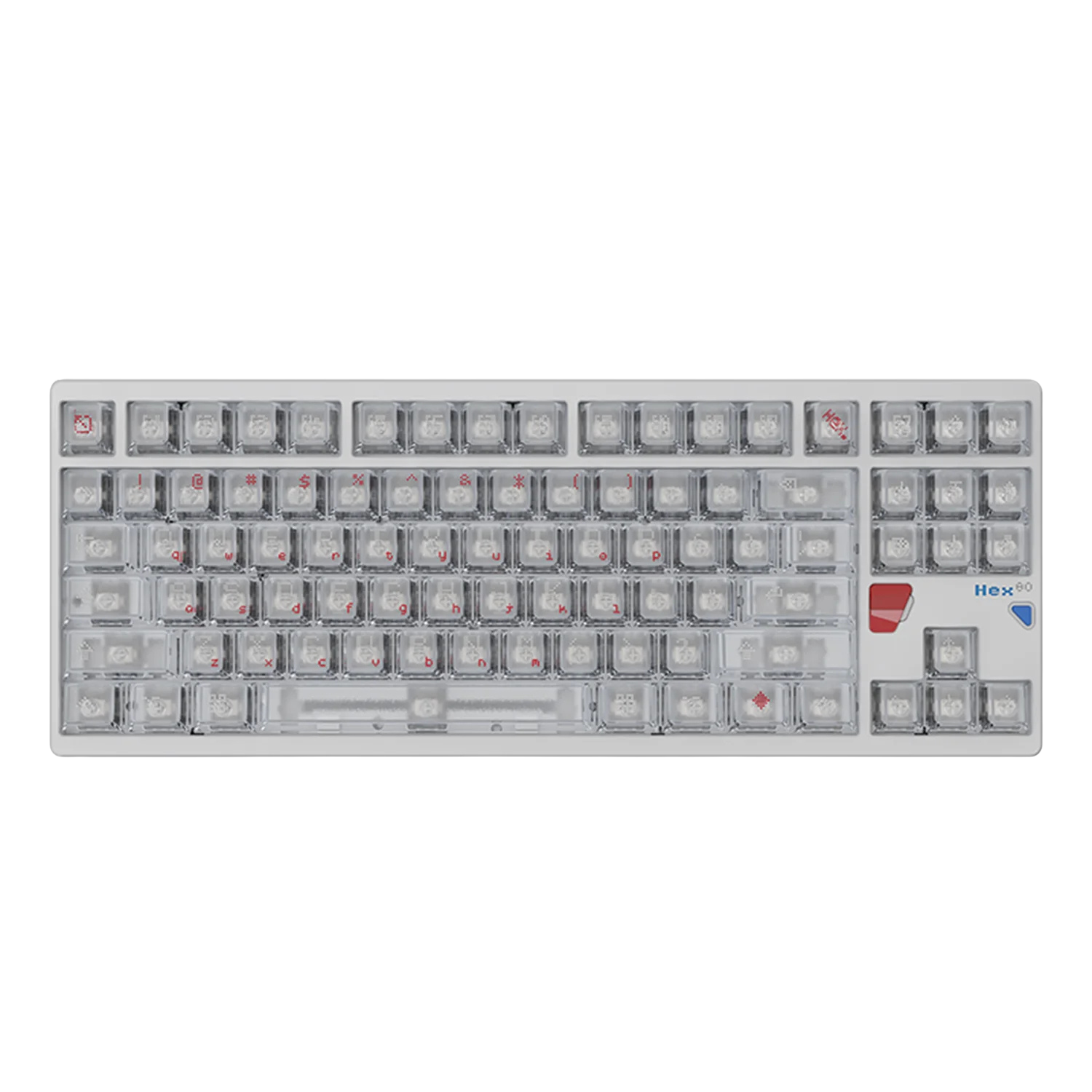 Qwertykeys QK&ATK HEX80 8K HE Wired Magnetic Custom Keyboard