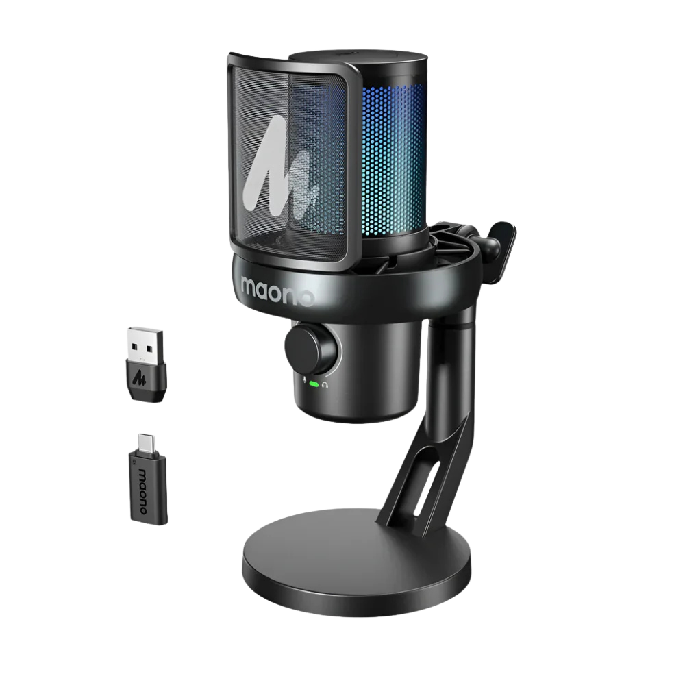 MAONO DM40 Pro USB/Wireless Gaming Desktop Microphone