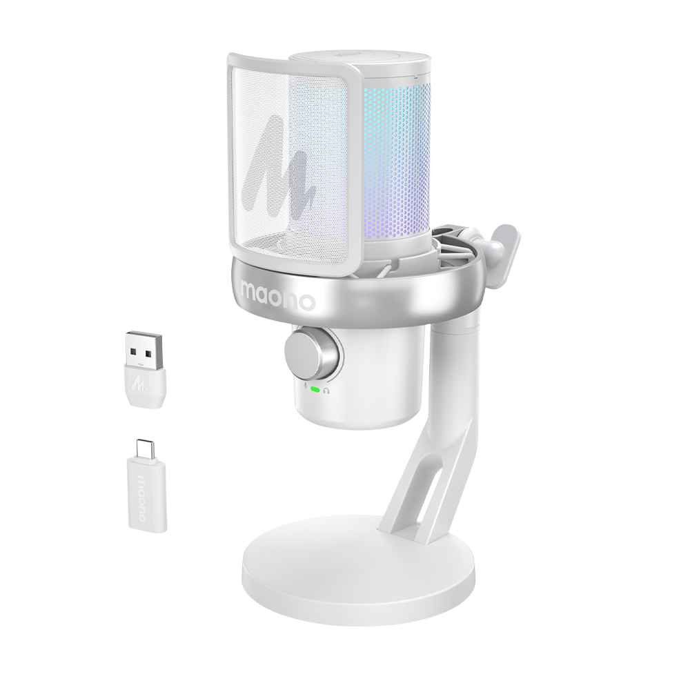 MAONO DM40 Pro USB/Wireless Gaming Desktop Microphone