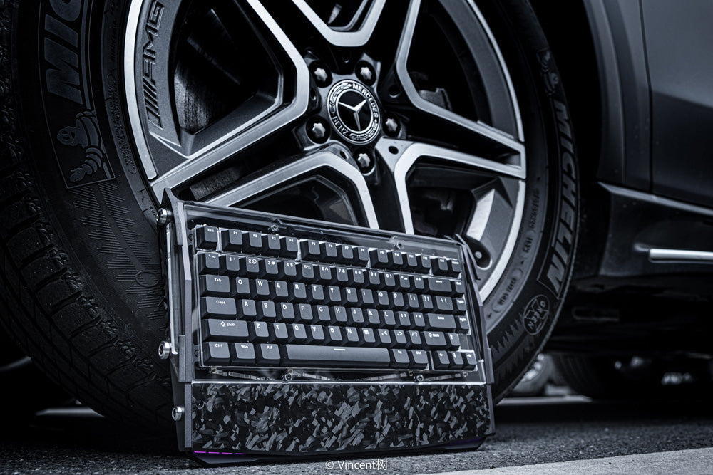 DRY STUDIO Black Diamond 75 V2 Wireless Mechanical Keyboard Advance (DR Rapid Ice Switch)