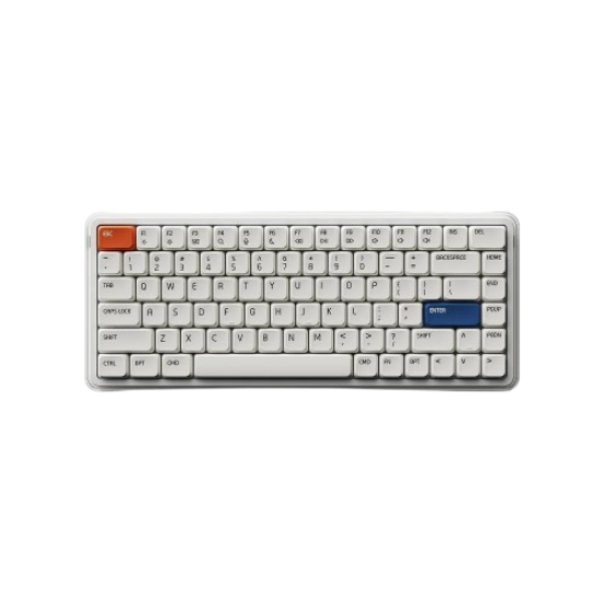 MelGeek O2 Low-profile 75% Quiet Wireless Mechanical Keyboard