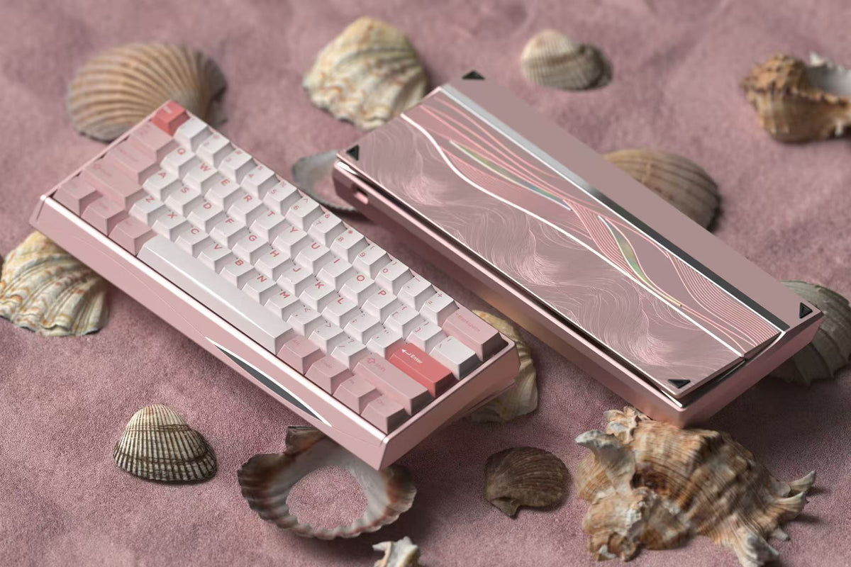 Urion Flow60 O-Ring Custom Keyboard Case Kit for Wooting 60HE V2 / 60% PCB