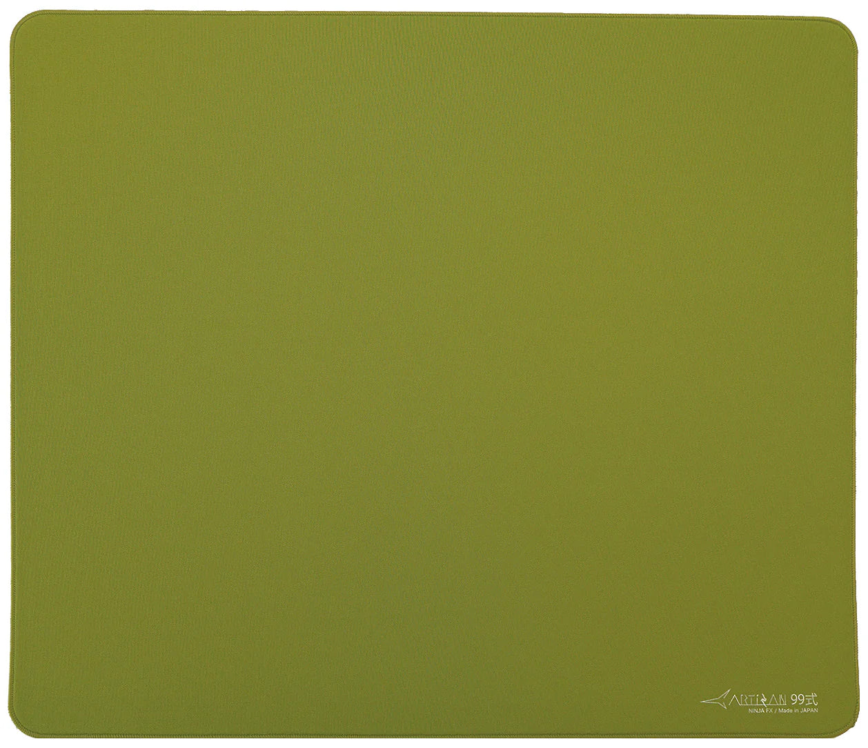 Close view of Artisan FX TYPE-99 Matcha Green cloth surface