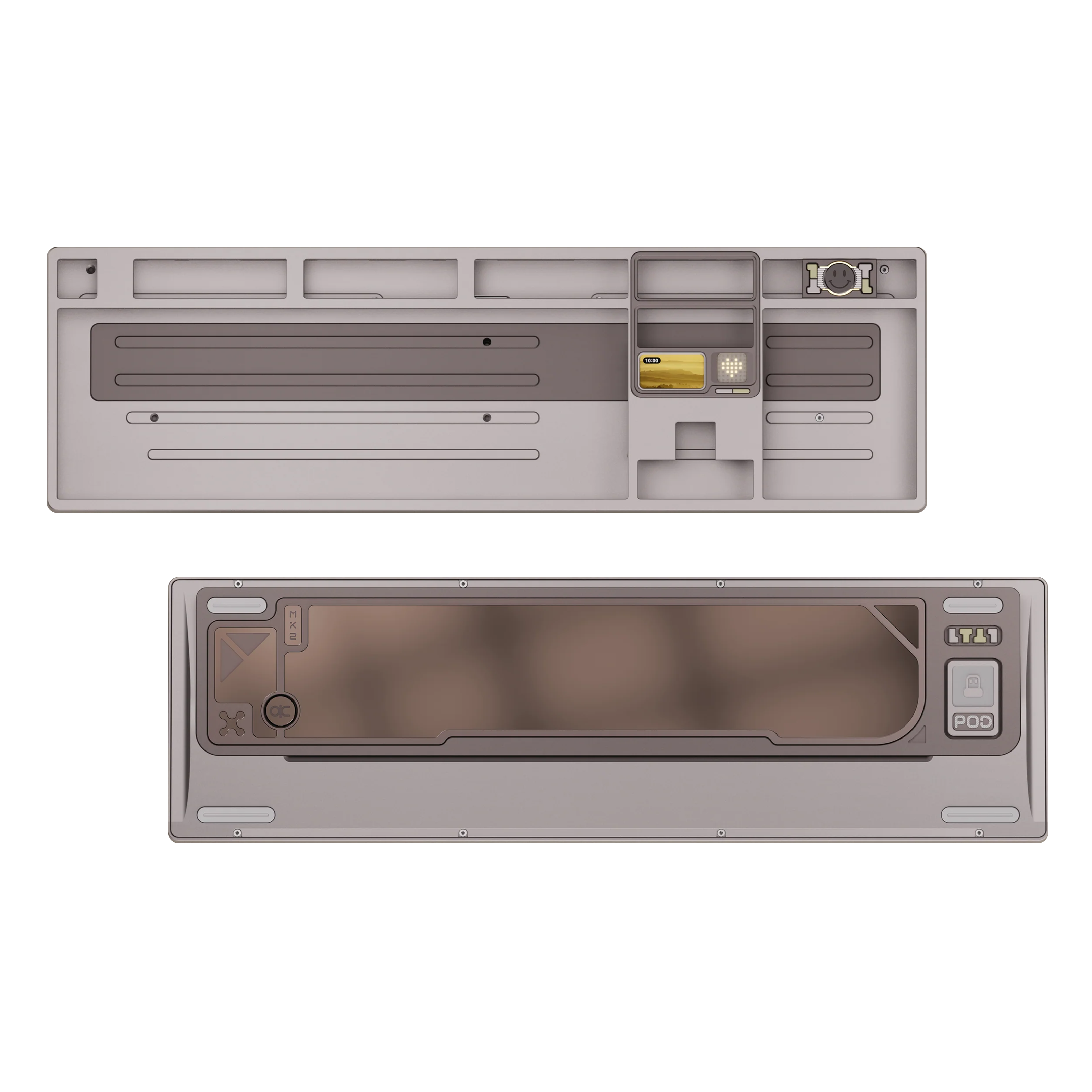 Qwertykeys QK101 Custom Wireless Mechanical Keyboard Barebone WK Layout