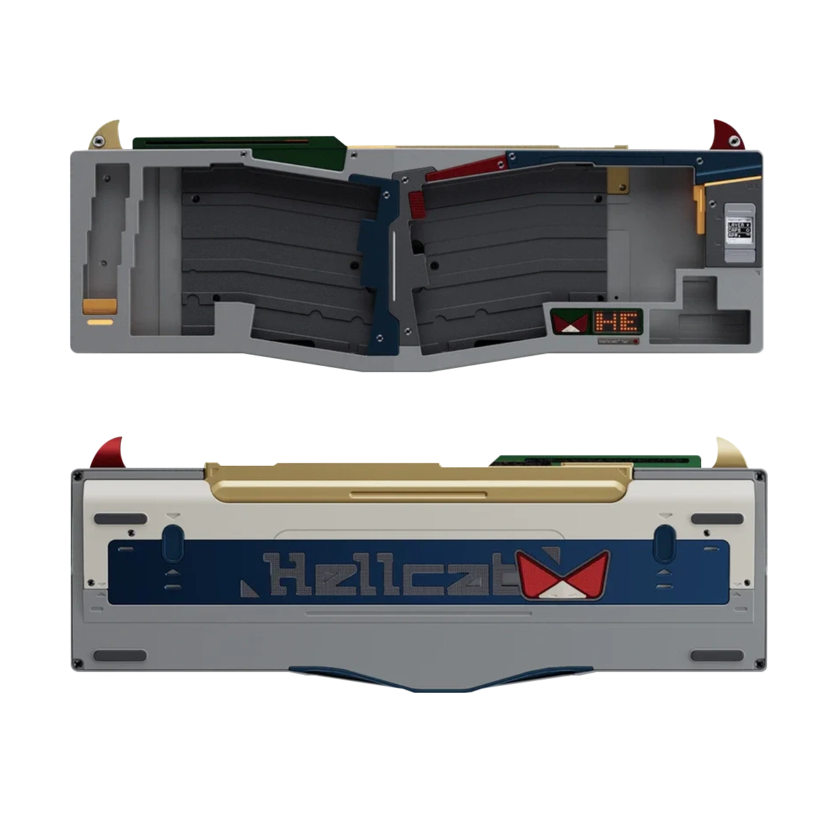 OwLab Hellcat Alice Mech-01 Wired Ergonomic Keyboard