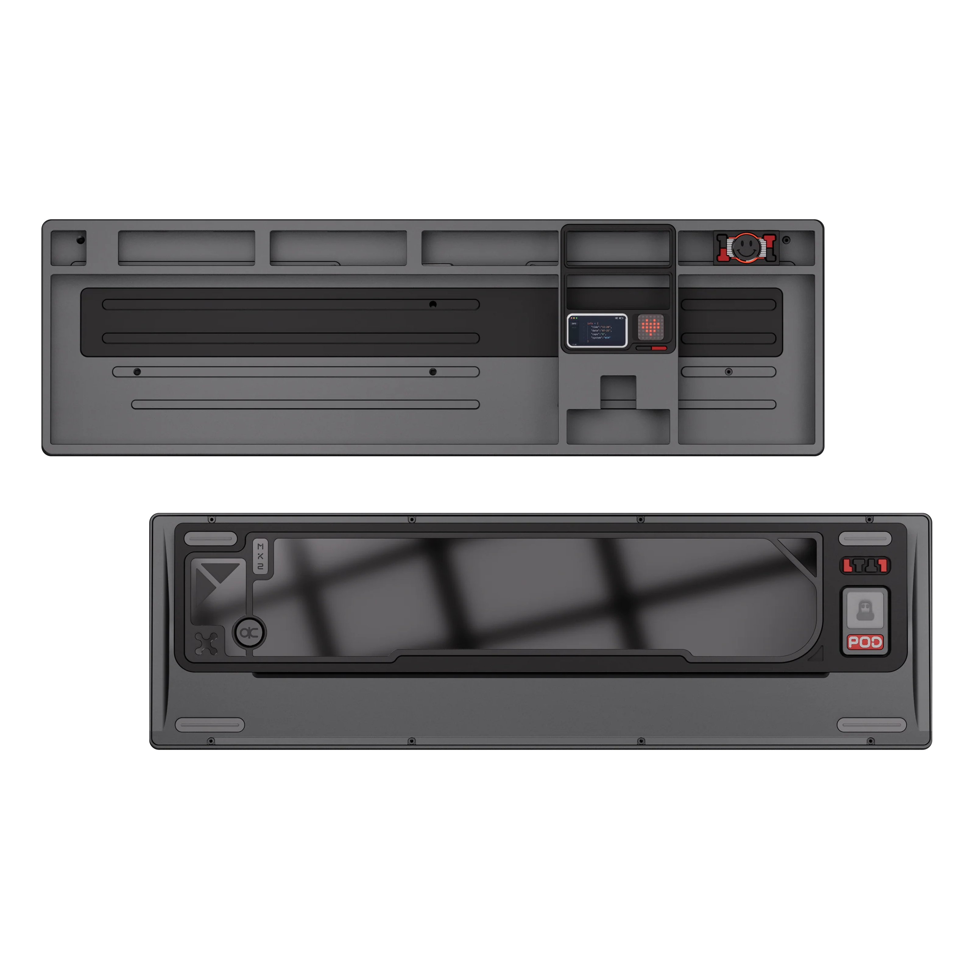 Qwertykeys QK101 Custom Wireless Mechanical Keyboard Barebone WK Layout