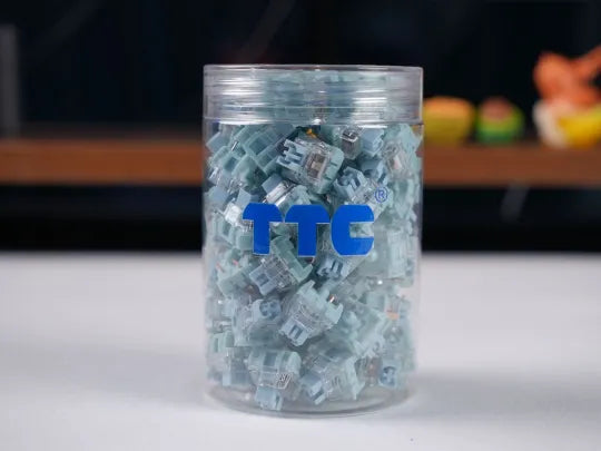 TTC Silent Bluish White Mechanical Tactile Switch