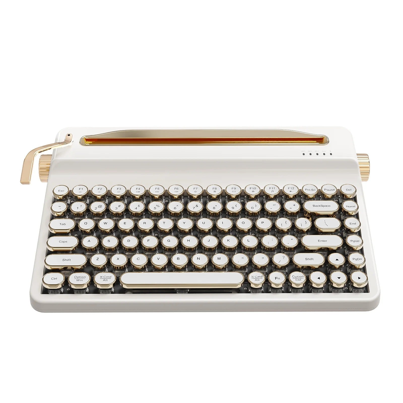 YUNZII QL75 Retro Typewriter QMK/VIA Wireless Mechanical Keyboard