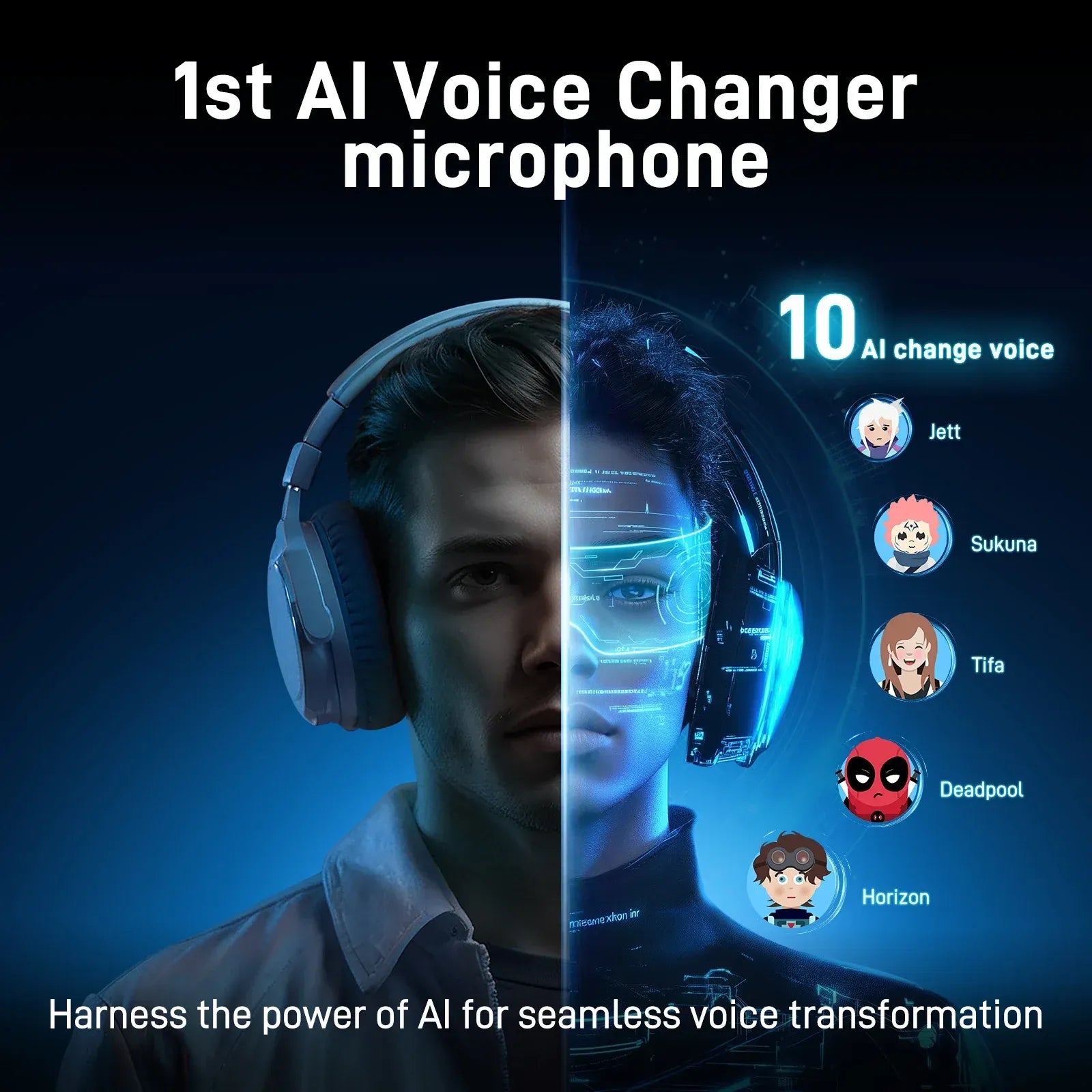 MAONO DM40 Pro USB/Wireless Gaming Desktop Microphone