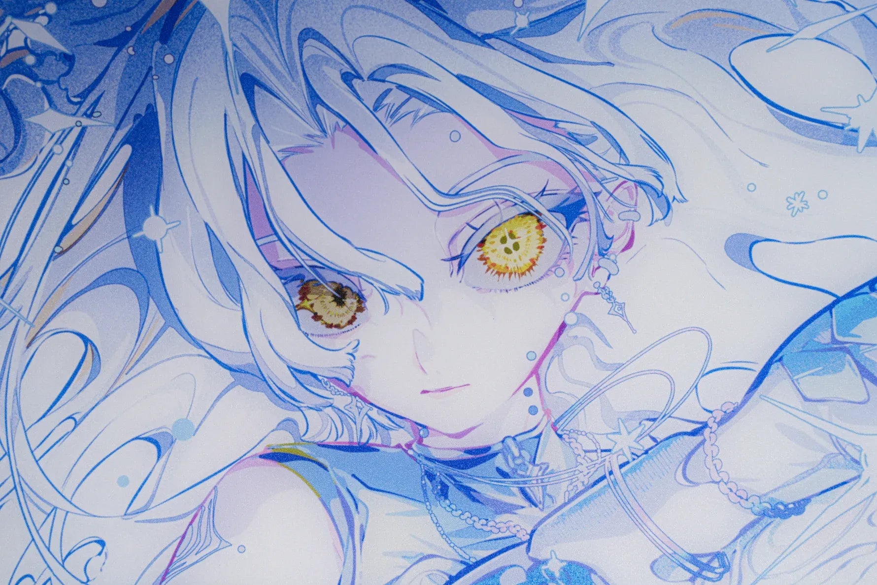 ARBITER STUDIO x HACHIWARE Ice 490x420x2mm Glass Mousepad