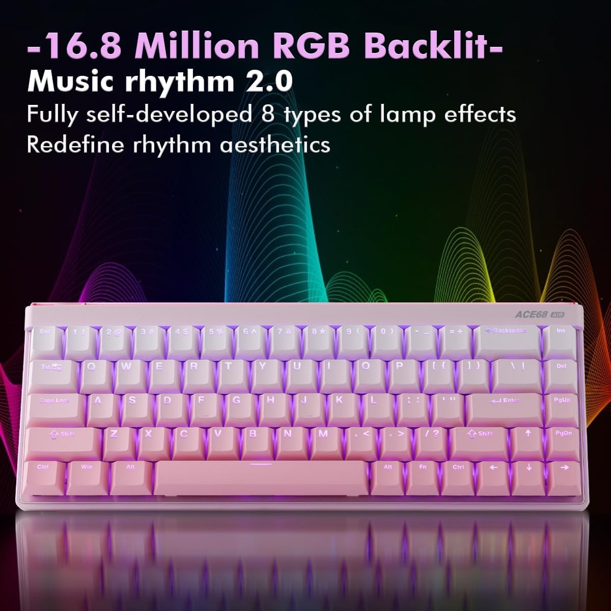 MCHOSE ACE 68 Air HE Magnetic 8K Wired Gaming Keyboard