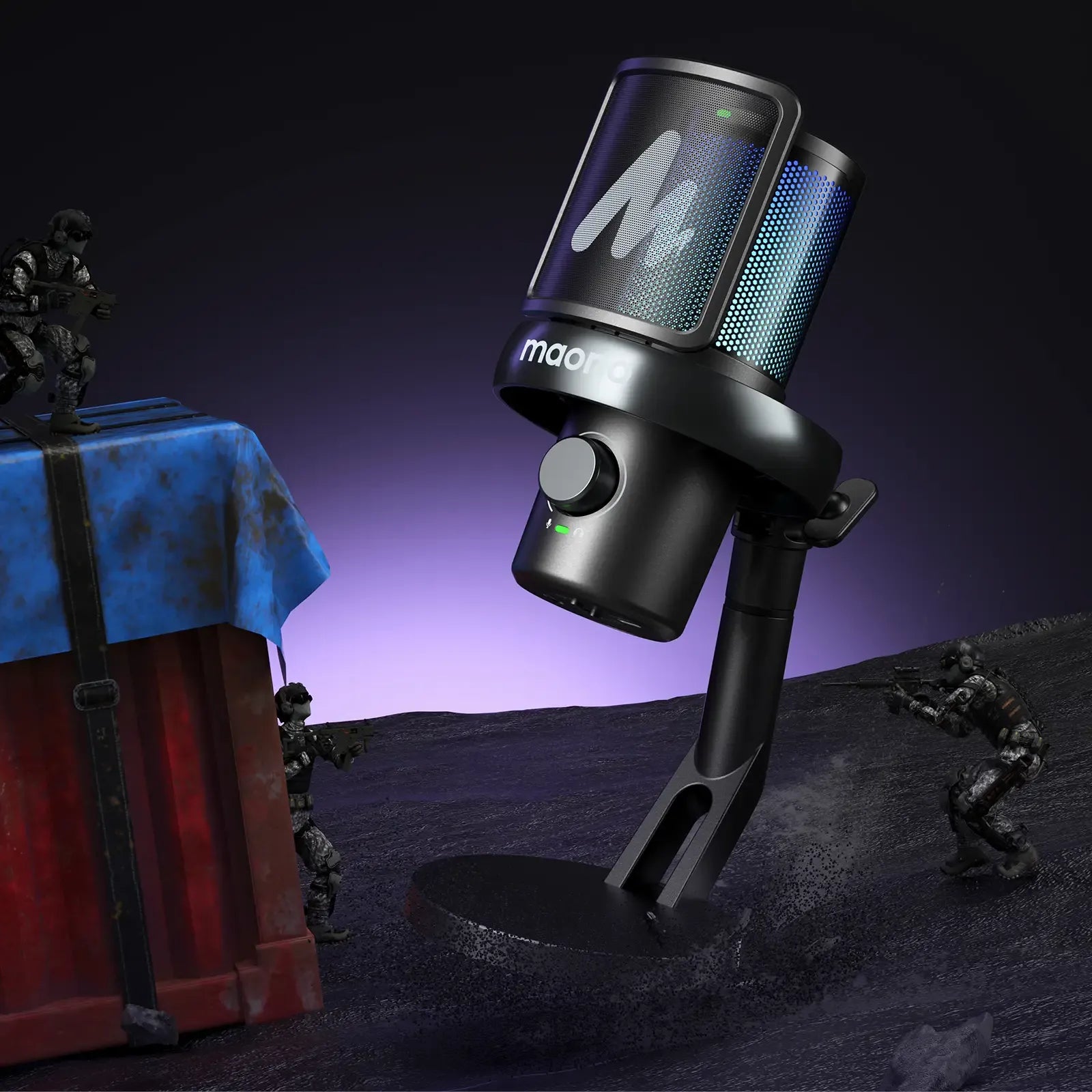 MAONO DM40 Pro USB/Wireless Gaming Desktop Microphone