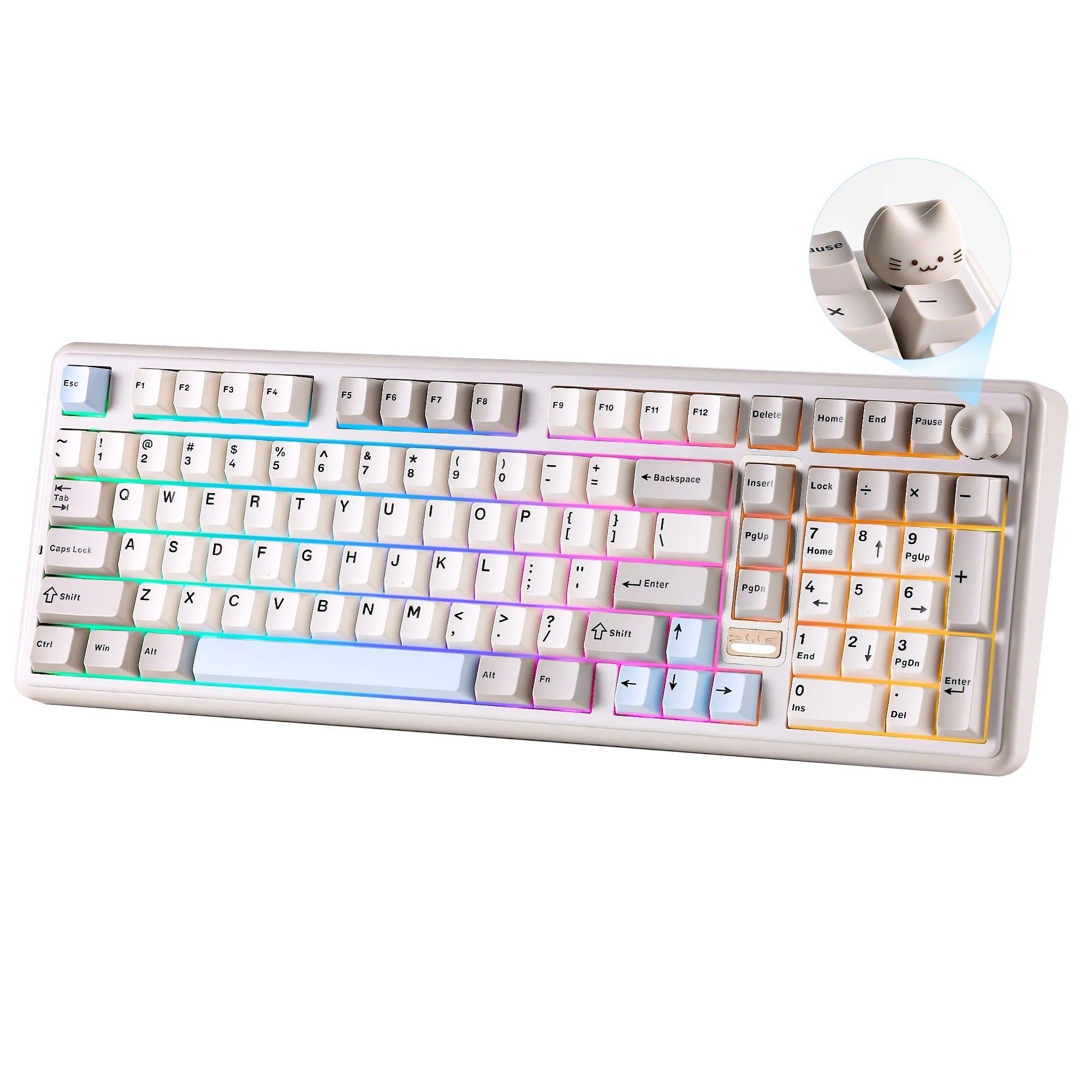 YUNZII B98 PRO QMK/VIA Hot-Swap Wireless Mechanical Keyboard