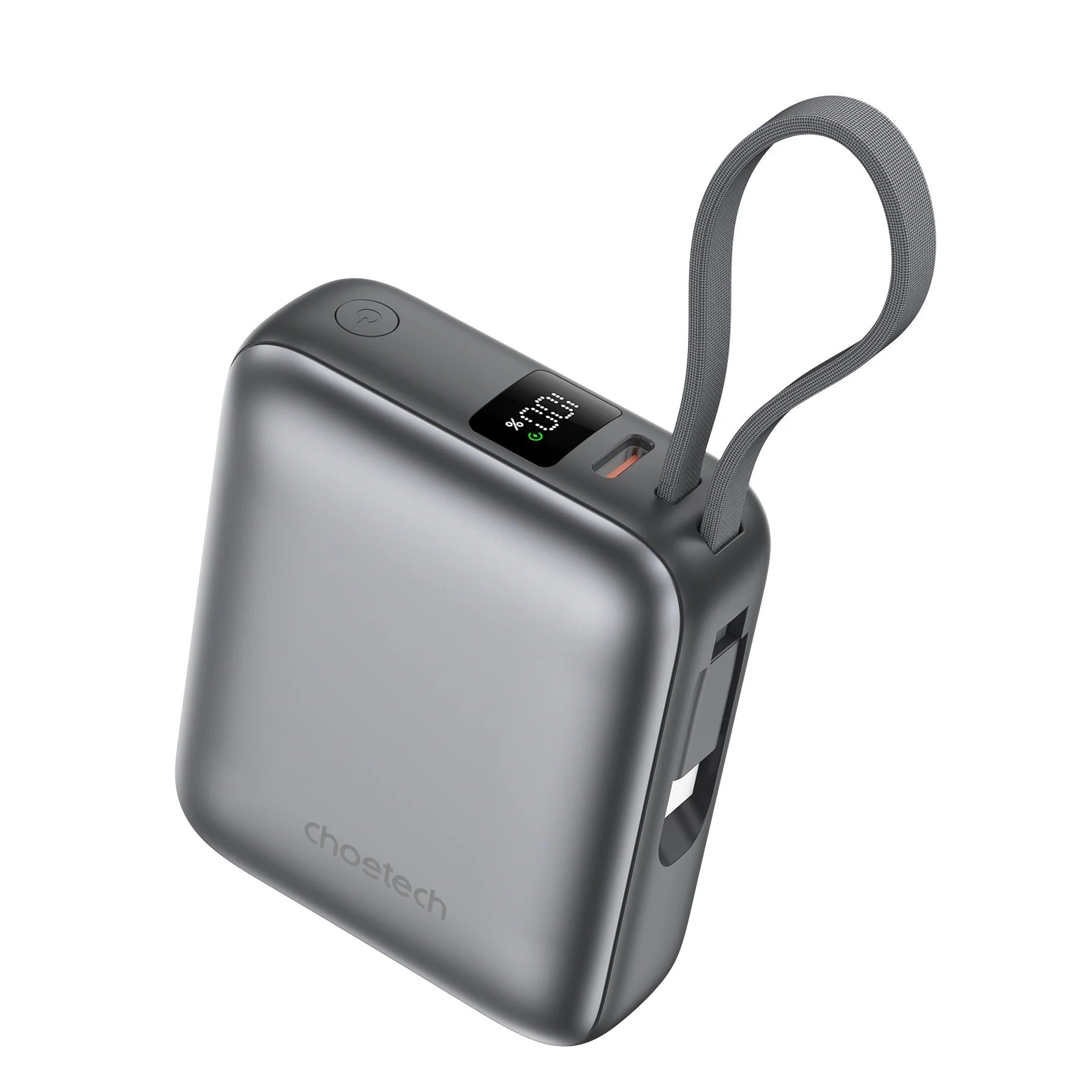 Choetech PowerLeap 10000mAh 35W Built-in USB-C Cable Mini Power Bank