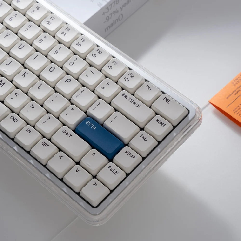 MelGeek O2 Low-profile 75% Quiet Wireless Mechanical Keyboard – Keydom