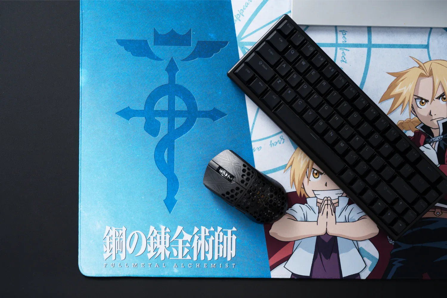 ARBITER STUDIO FMA BROTHERHOO XL 900x400mm Cloth Mousepad (Ed & Al)