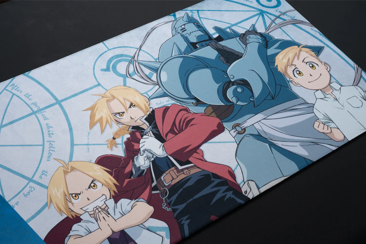 ARBITER STUDIO FMA BROTHERHOO XL 900x400mm Cloth Mousepad (Ed & Al)