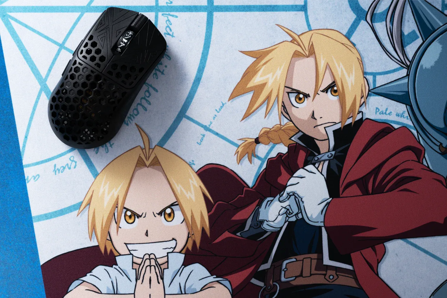 ARBITER STUDIO FMA BROTHERHOO XL 900x400mm Cloth Mousepad (Ed & Al)