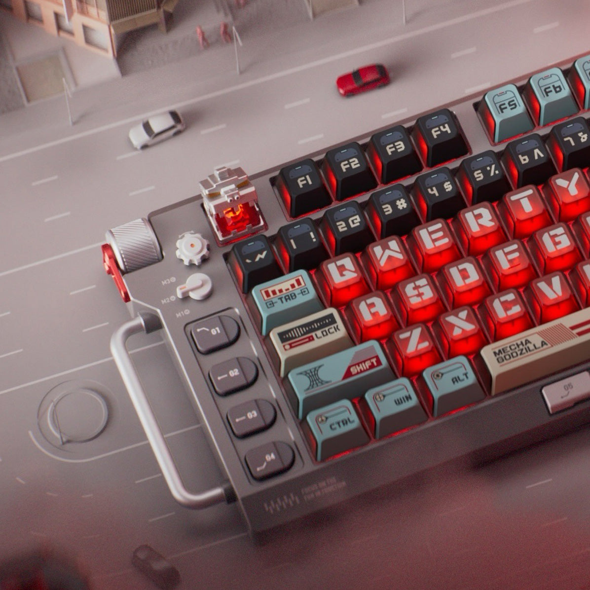 Keytok Mecha Godzilla Resin Keycap