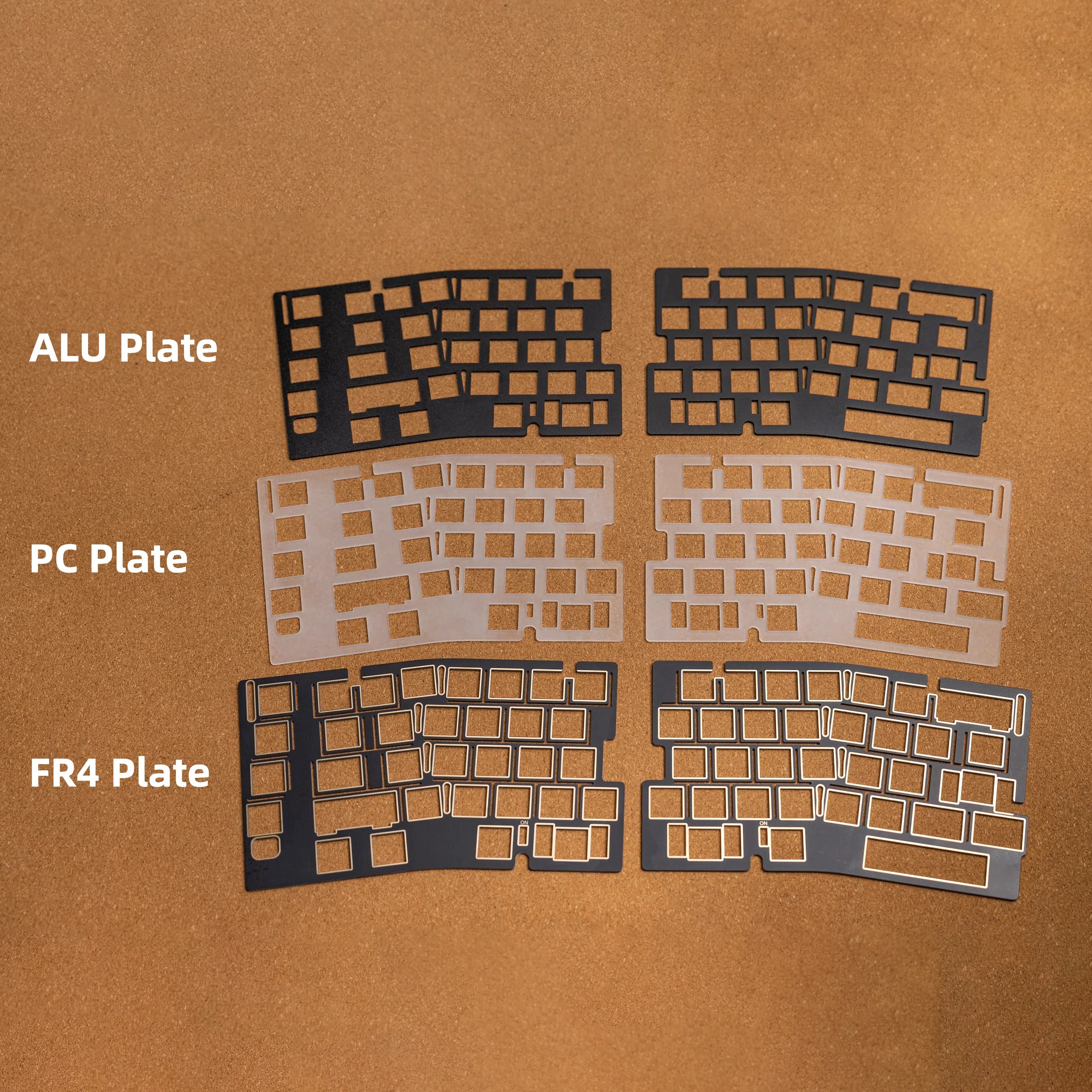 Qwertykeys QK Alice Duo Custom Split Wireless Mechanical Keyboard Base - Plate