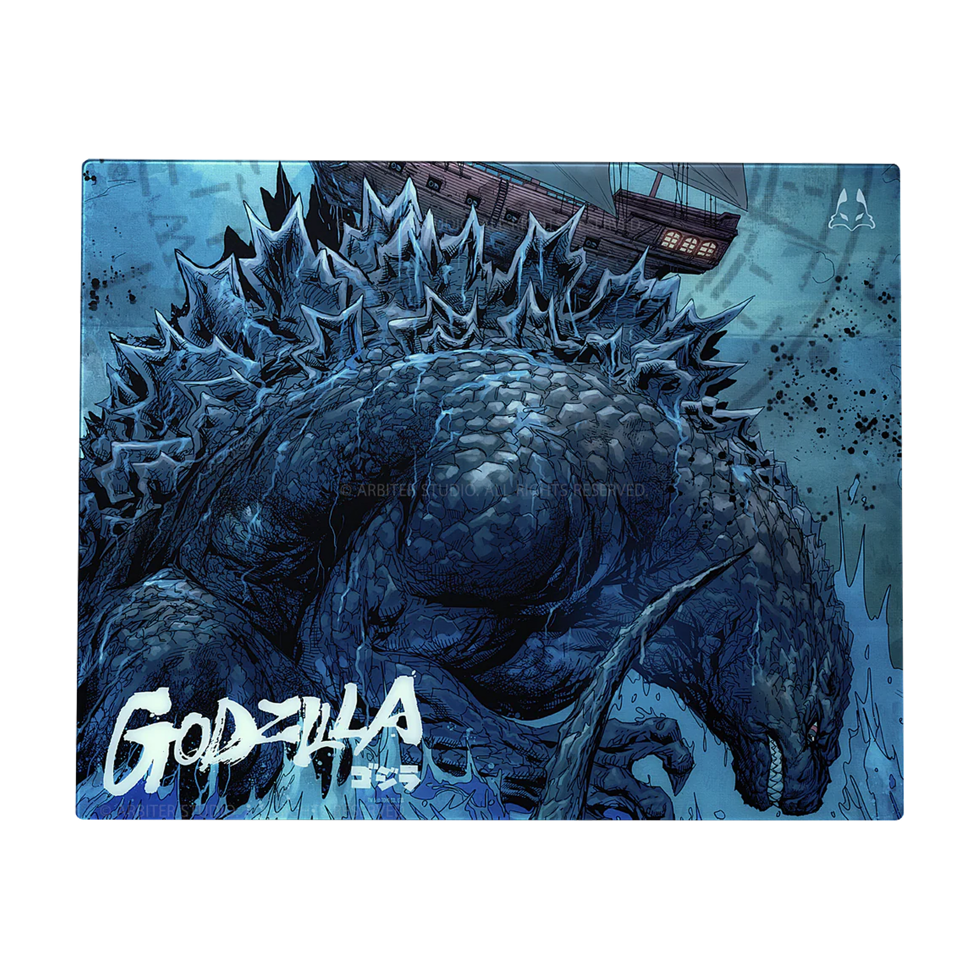 TENKO ARBITER STUDIO GODZILLA 2.0 Lunar Speed 500x400mm Glass