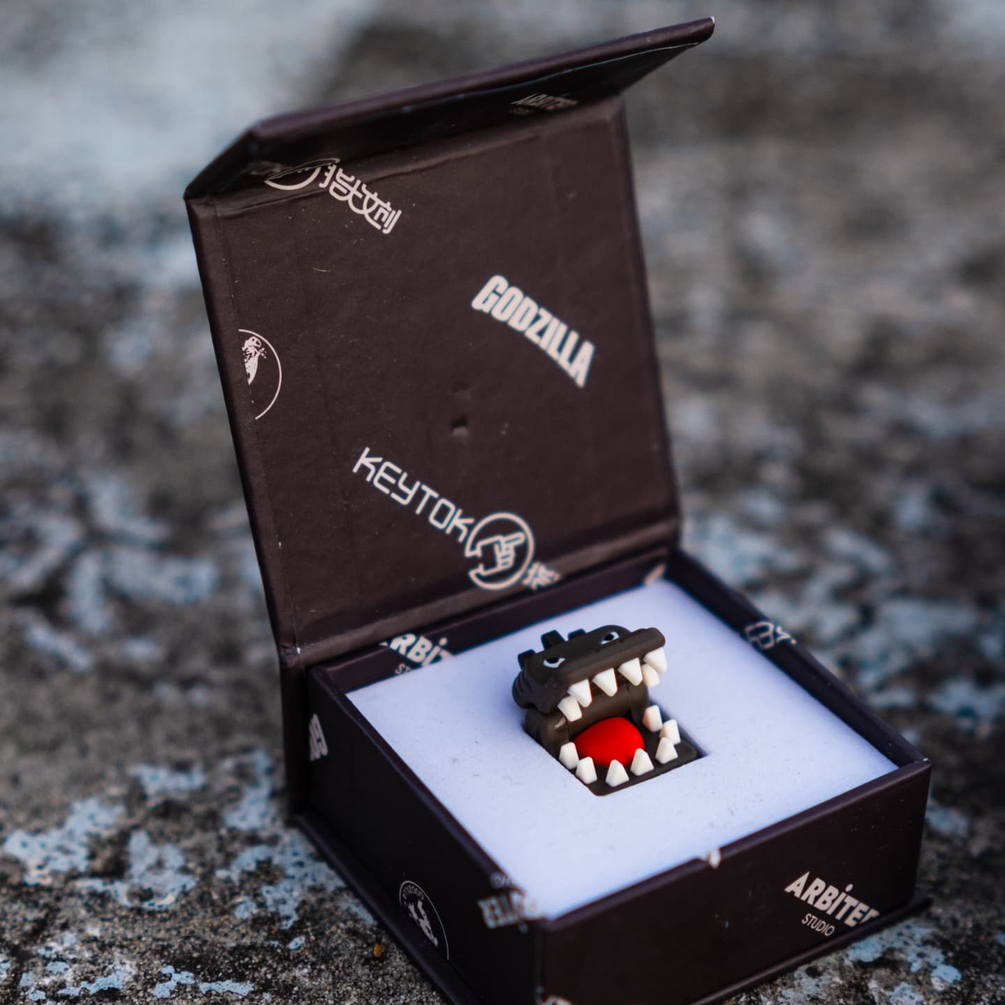 Keytok Classic Godzilla Resin Keycap