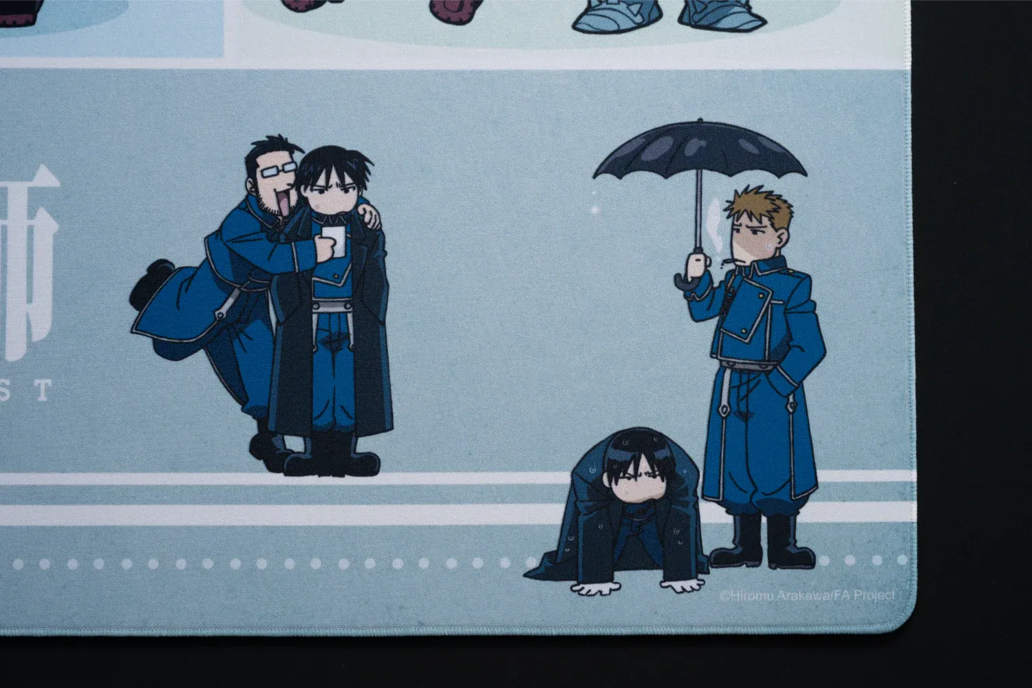 ARBITER STUDIO FMA BROTHERHOO XL 900x400mm Cloth Mousepad (Chibi Alcehmists)