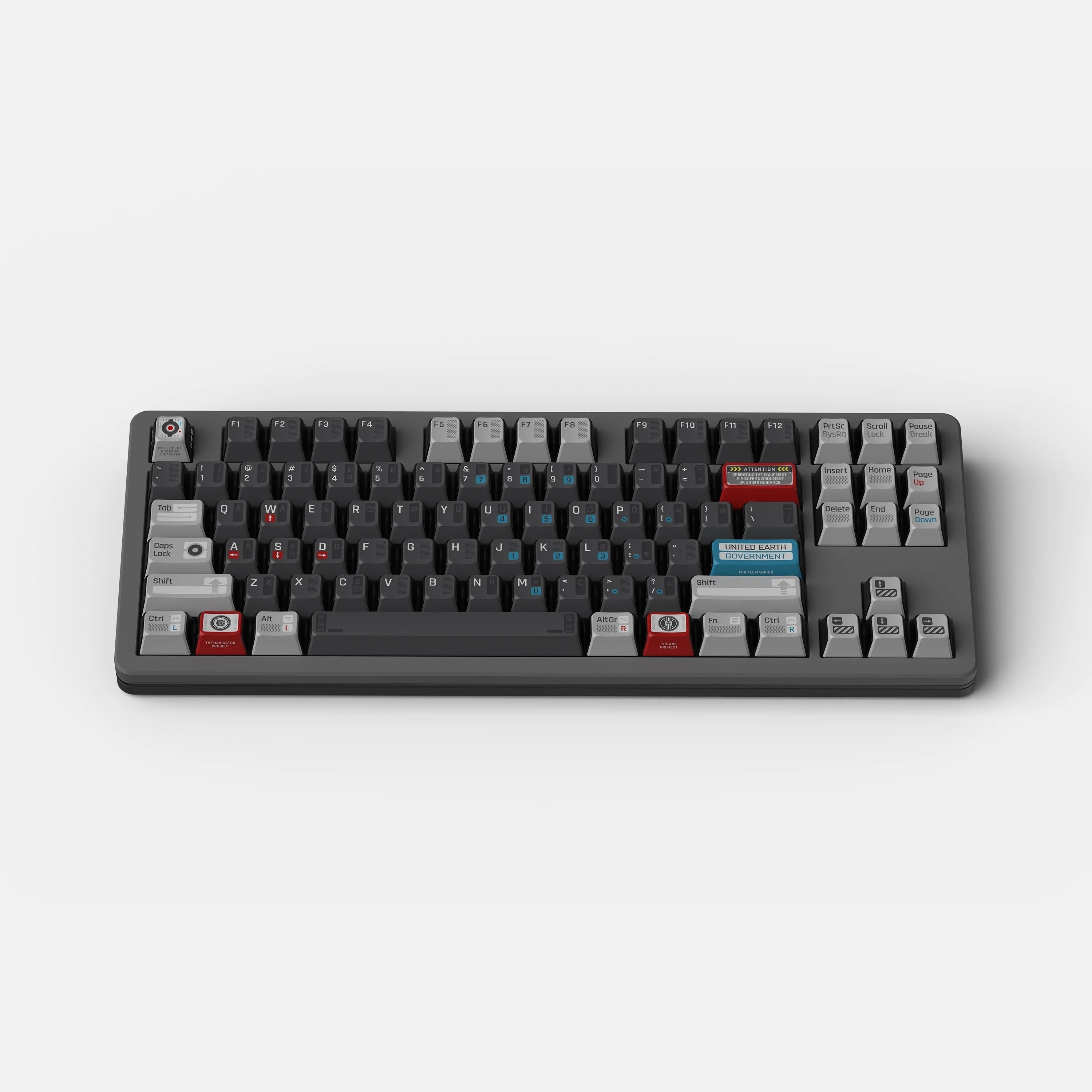 Keytok The Wandering Earth II KOL Profile Dye-Sub Keycaps 154pcs / Set