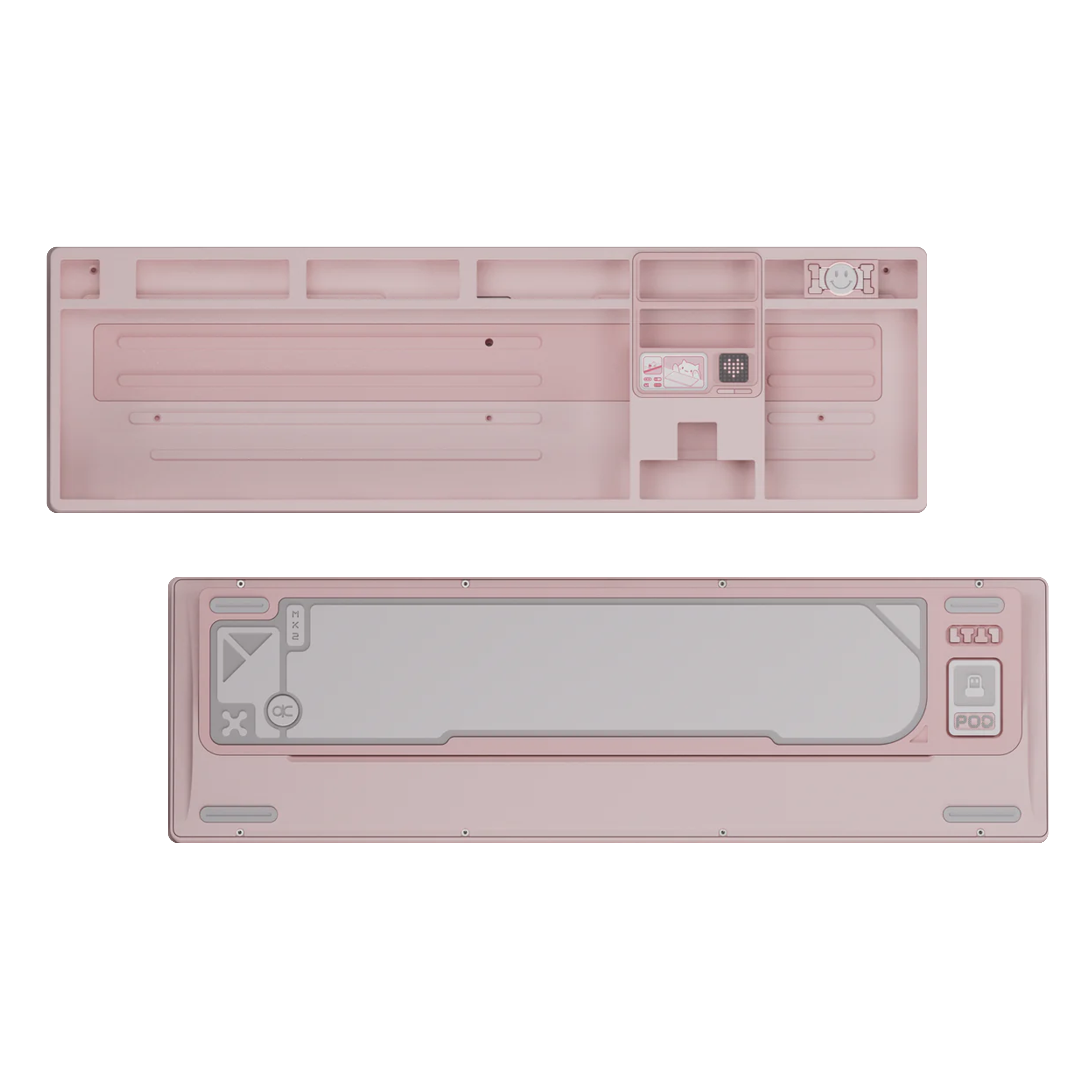 Qwertykeys QK101 Custom Wireless Mechanical Keyboard Barebone WK Layout