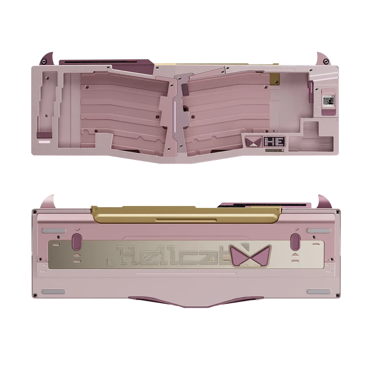 OwLab Hellcat Alice Mech-01 Wired Ergonomic Keyboard – Keydom OwLab Hellcat Alice Mech-01 Wired Ergonomic Keyboard – Keydom