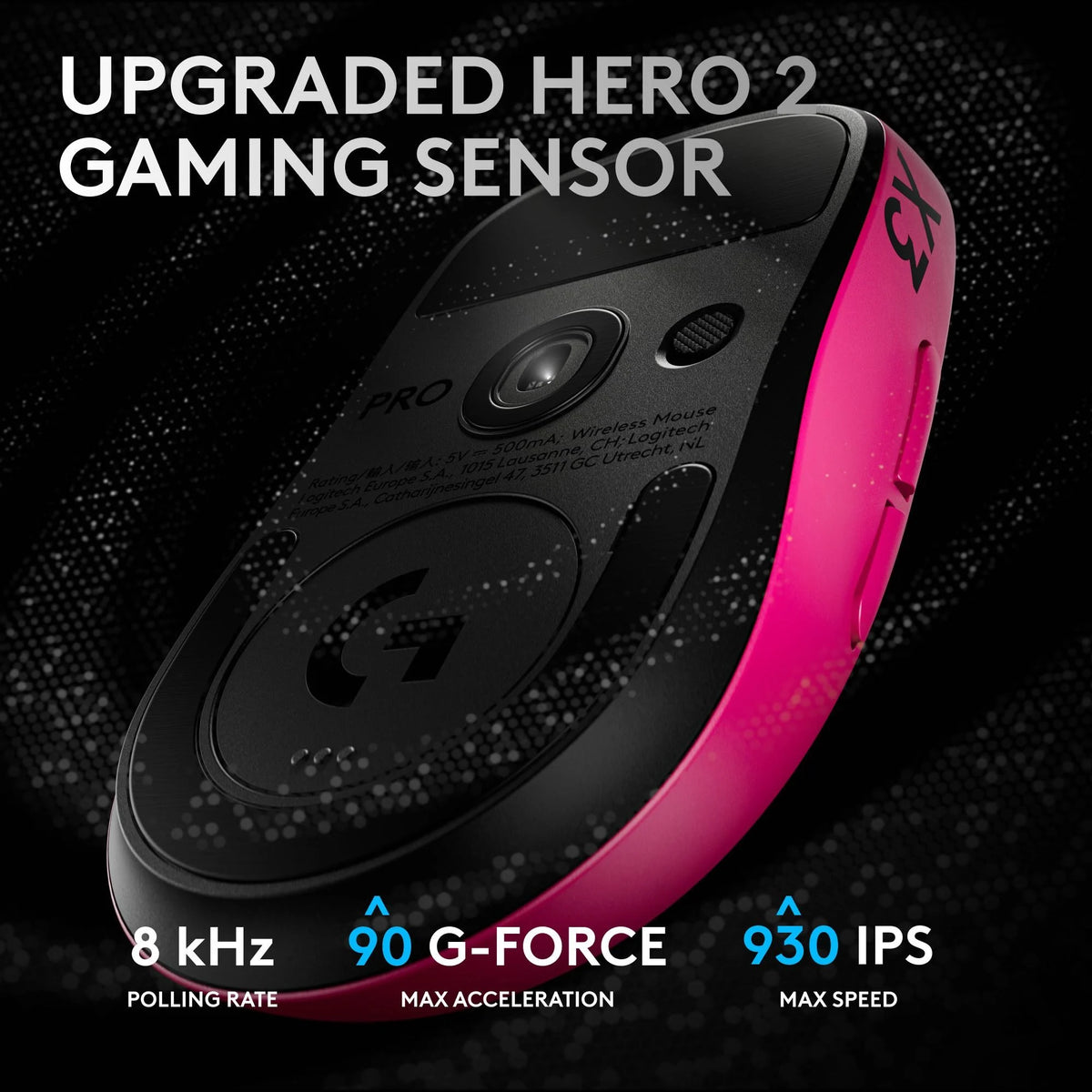 Logitech G PRO X3 SUPERSTRIKE Wireless Gaming Mouse （Pre-Order）