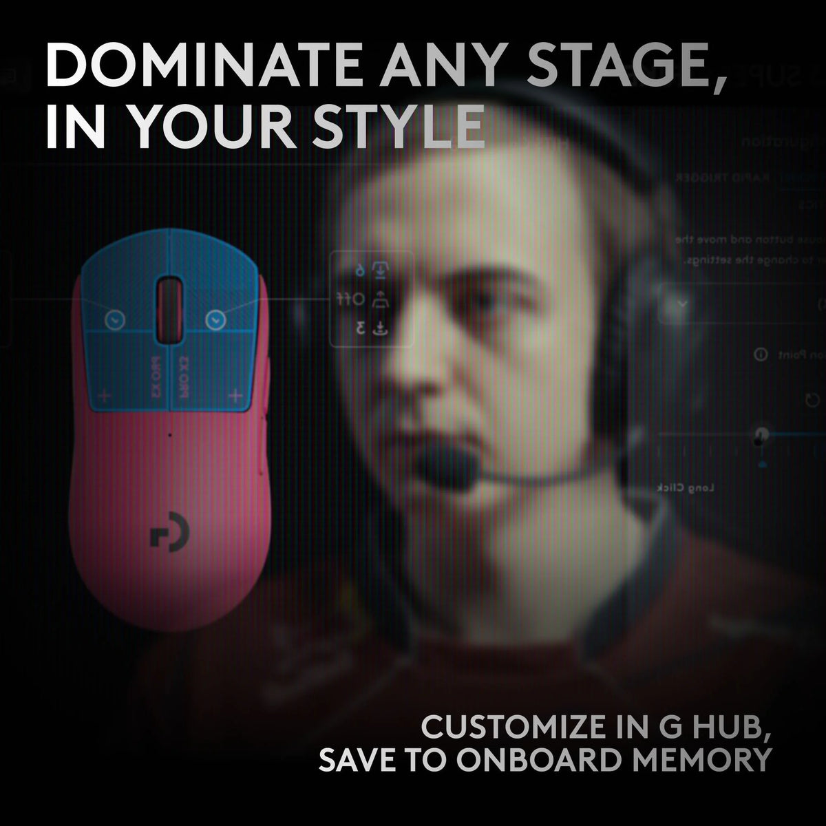 Logitech G PRO X3 SUPERSTRIKE Wireless Gaming Mouse （Pre-Order）