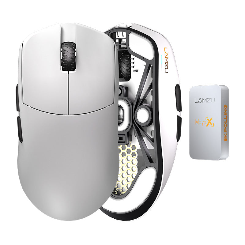 LAMZU MAYA X 8K Lightweight Dual mode Wireless Gaming Mouse