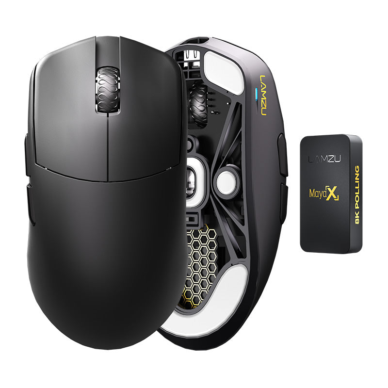 LAMZU MAYA X 8K Lightweight Dual mode Wireless Gaming Mouse